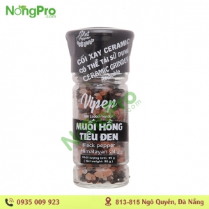 Muối hồng tiêu đen Vipep 90g