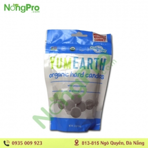 kẹo viên hữu cơ vị bạc hà