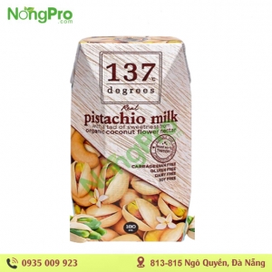 Sữa hạt dẻ nguyên chất 137 Degrees 180ml- Lốc 3 hộp