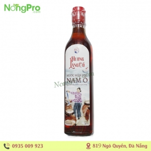 Nước mắm Nam Ô - Hương Làng Cổ đường phèn 500ml (chai thủy tinh)