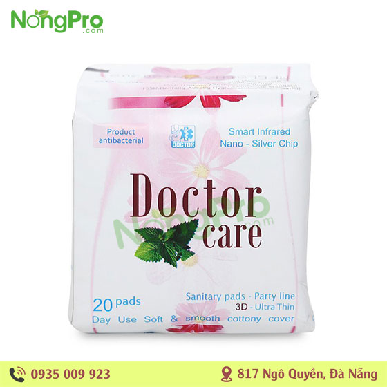 Băng vệ sinh hàng ngày doctor care 20 miếng