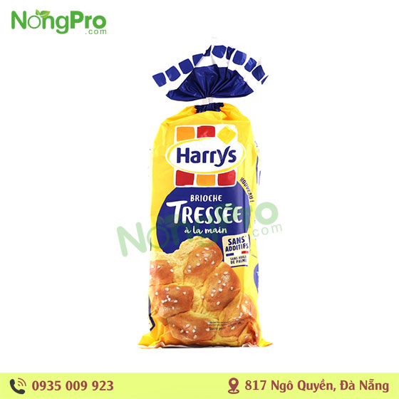 Bánh mì hoa cúc Harrys Brioche Tressée 500g