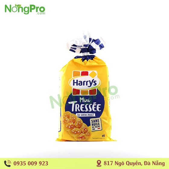 Bánh mì hoa cúc Harrys Mini Brioche Tressée 210g