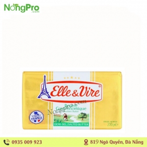 Bơ mặn Elle&Vire 60% béo 200g