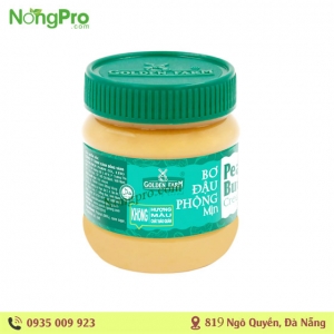Bơ Đậu Phộng Mịn Golden Farm 340g