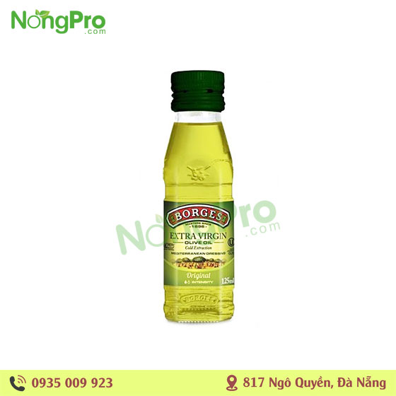Dầu Olive nguyên chất Borges Extra Virgin 125ml