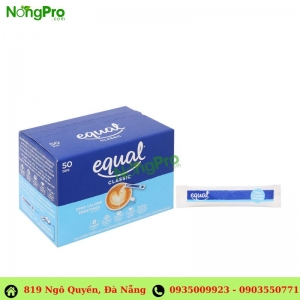 Đường ăn kiêng Equal Classic hộp 50g (50 gói x 1g)