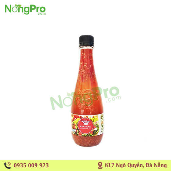 Giấm tỏi ớt Kim Ngân 450ml