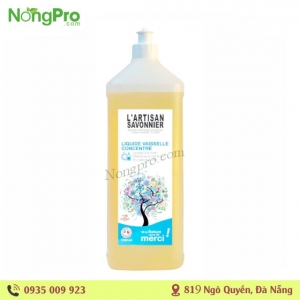 Nước rửa chén sinh học đậm đặc oải hương Artisan Savonnier 1L