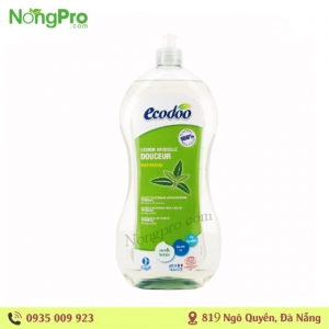 Nước rửa chén hữu cơ lô hội cỏ roi ngựa đậm đặc 1L ECODOO