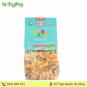 Nui ống ngắn rau củ hữu cơ 200gr Dalla Costa