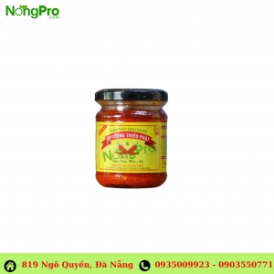 Tương ớt Triều Phát nhỏ đặc sản Hội An 150gram hũ thủy tinh
