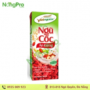 Sữa ngũ cốc ăn kiêng vietngucoc 180ml- Lốc 4 hộp