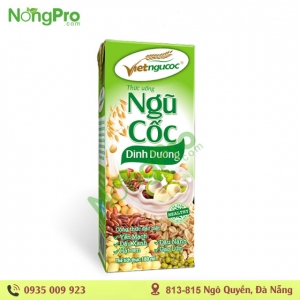 Sữa ngũ cốc dinh dưỡng vietngucoc 180ml- Lốc 4 hộp