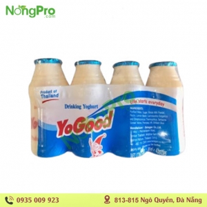 Sữa Chua Uống Men Vi sống YO-GOOD 85ml -Lốc 4 chai